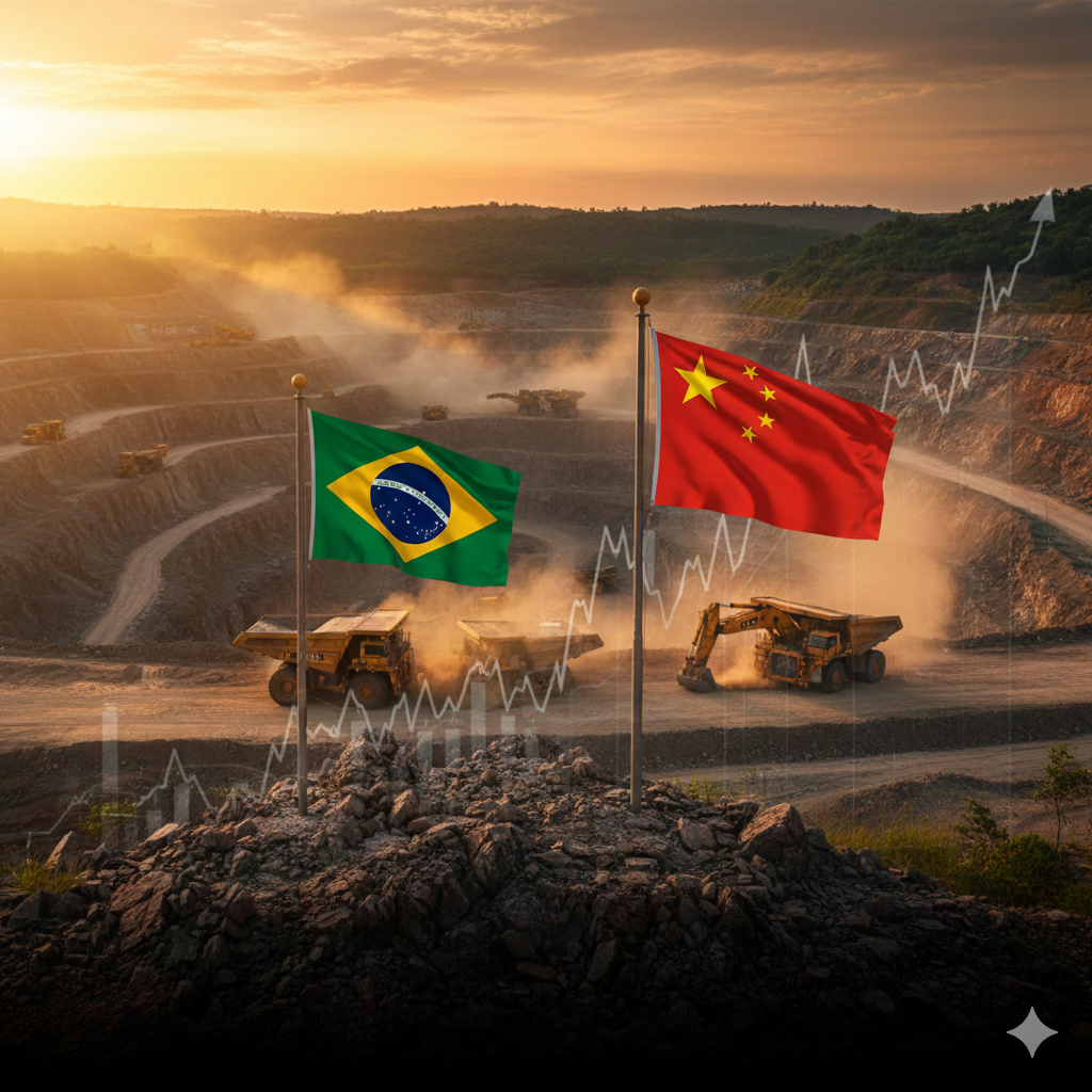 CMOC China compra minas de ouro brasileiras