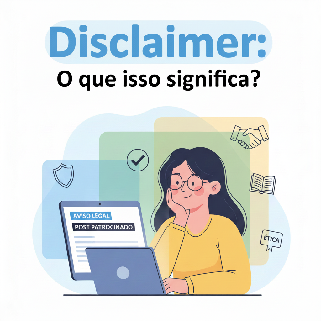 Entenda a tag ou etiqueta Disclaimer em artigos do Blog (em português, Aviso Legal ou Termo de Isenção de Responsabilidade).