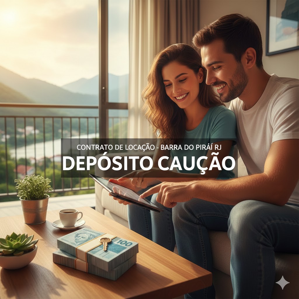 Locação com Depósito Caução em Barra do Piraí RJ