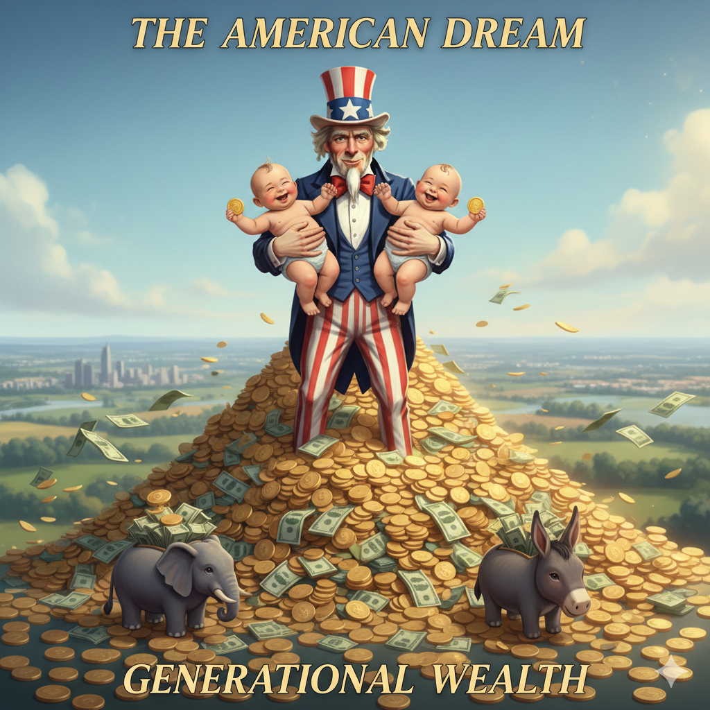 O que são as Contas Trump e Riqueza Geracional anunciados pelo Governo Americano