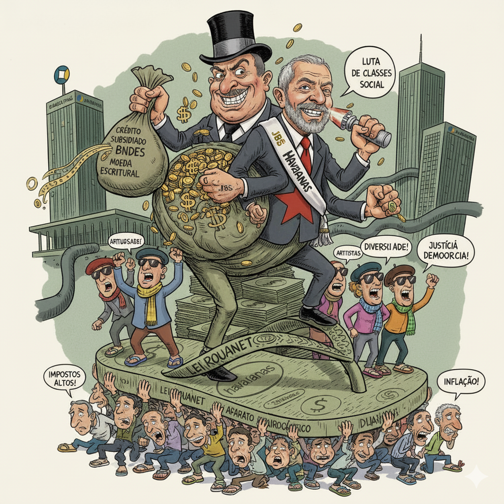 O Simbolismo das Sandálias: A Falsa Luta de Classes