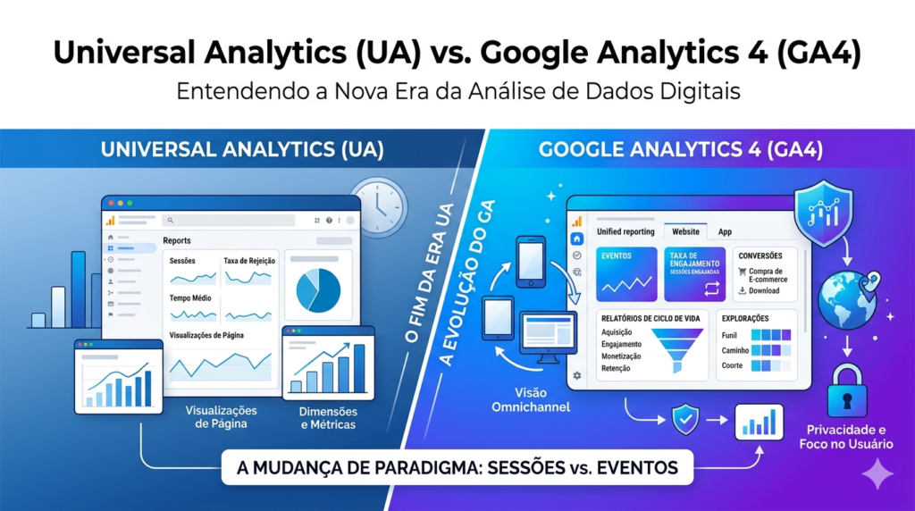 Universal Analytics vs Google Analytics 4