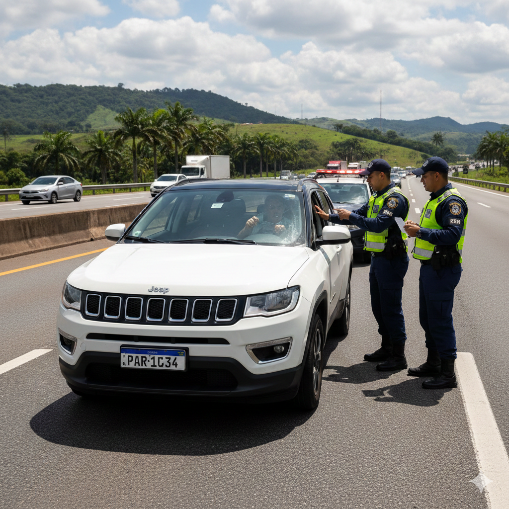 Carro do Paraguai no Brasil