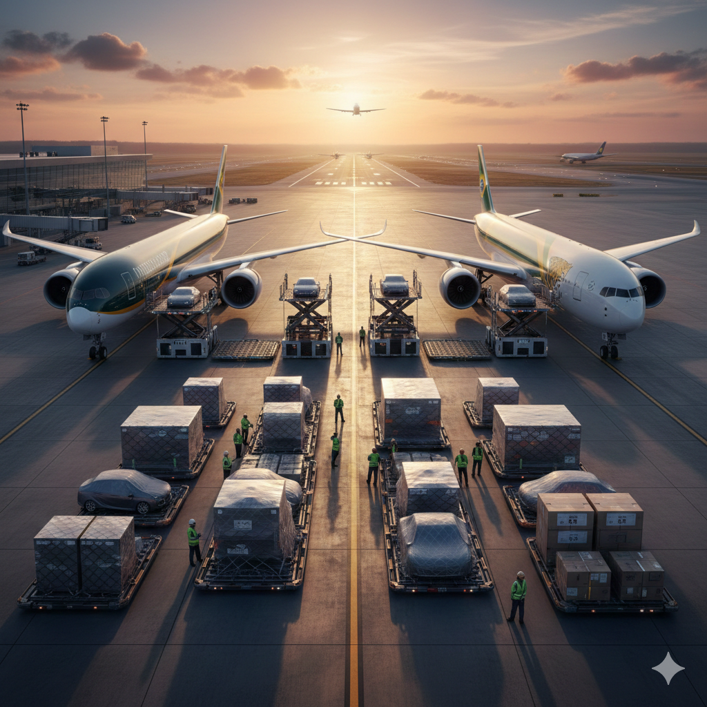 Gigantes do Ar: A350F e B777-8FA