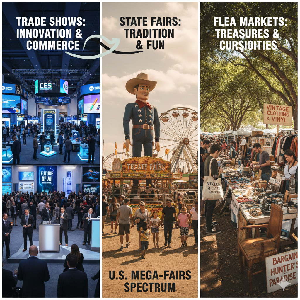 Megafeiras nos Estados Unidos