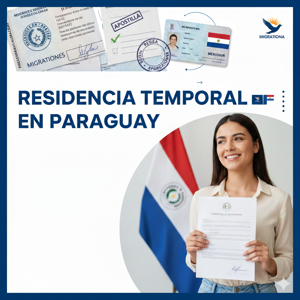 Residencia Temporal en Paraguay