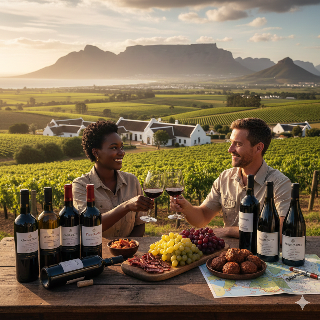 Vinhos da África do Sul