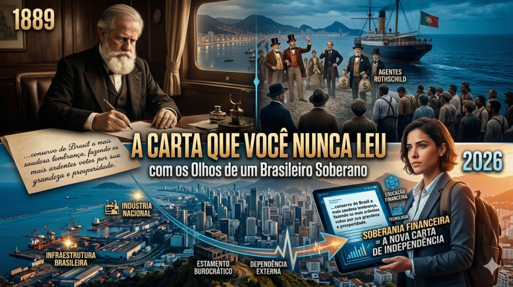 A carta que você nunca leu com os olhos de um brasileiro soberano