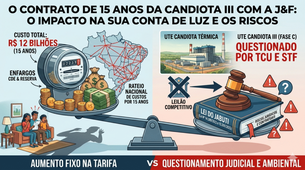 Tarifa cara por 15 anos? Entenda o Jabuti de 12 Bilhões em acordo do Governo com a Âmbar Energia