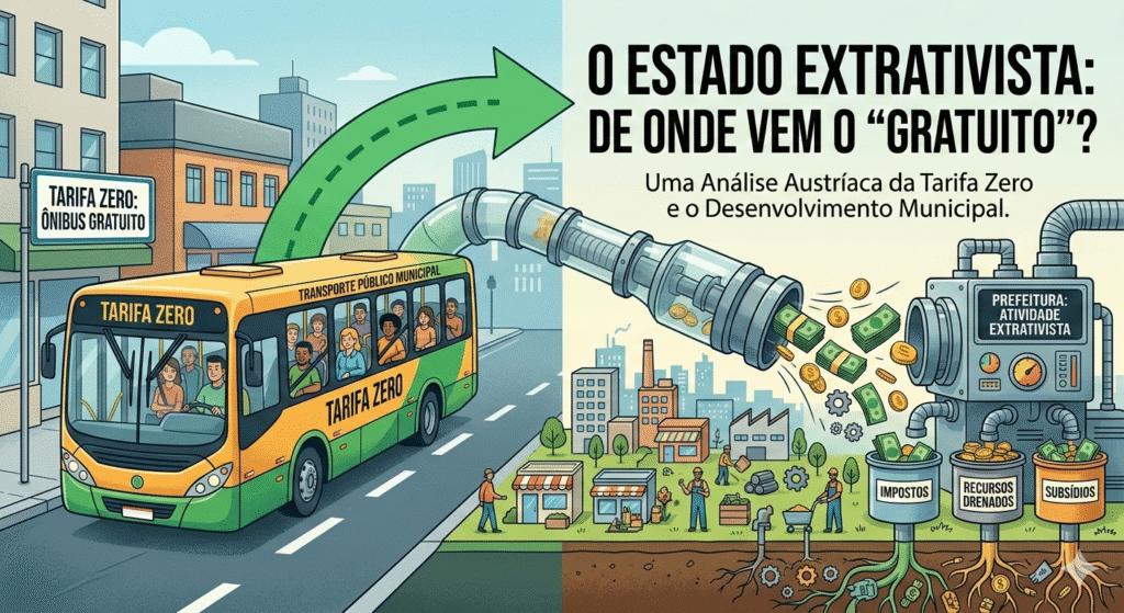 O Estado Extrativista. De onde vem o "gratuito"?
