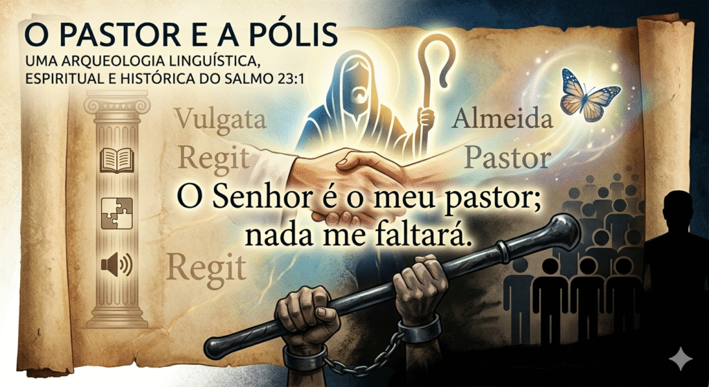 O Senhor é o meu Pastor e nada me faltará