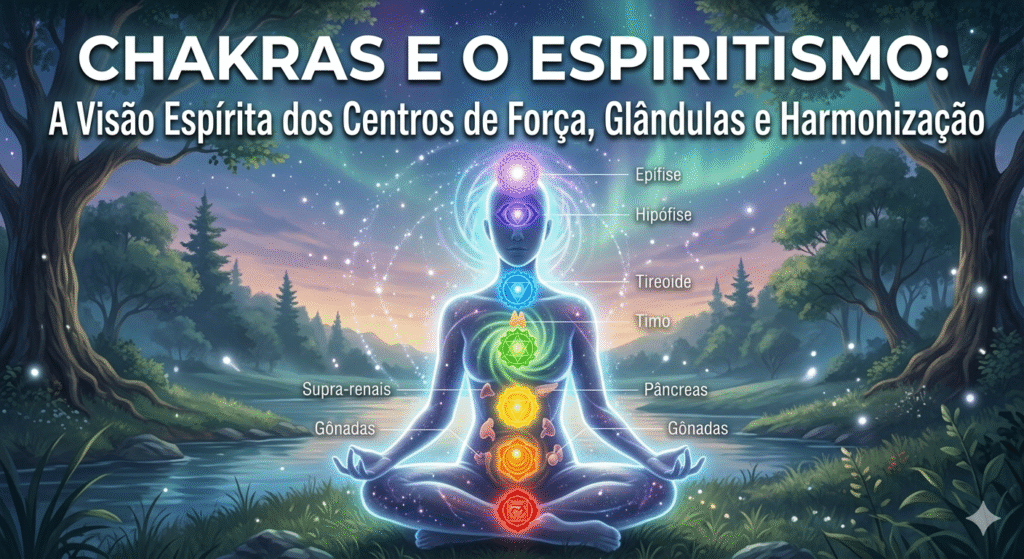 Chakras e Centros de Força: A Visão do Espiritismo