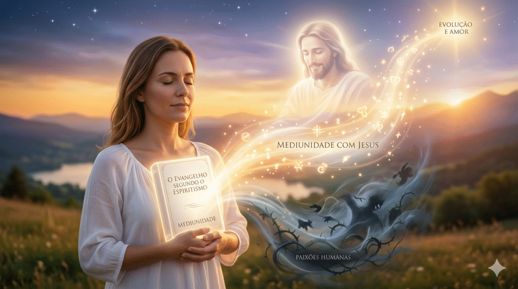 Mediunidade com Jesus. Estudo do Livro Curso de Educação Medúnica - 1º Ano, Edições FEESP (Federação Espírita do Estado de São Paulo)