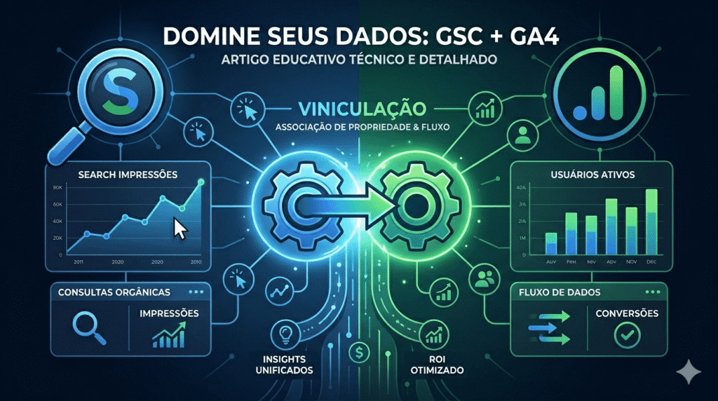 Vincular Google Search Console ao GA4
