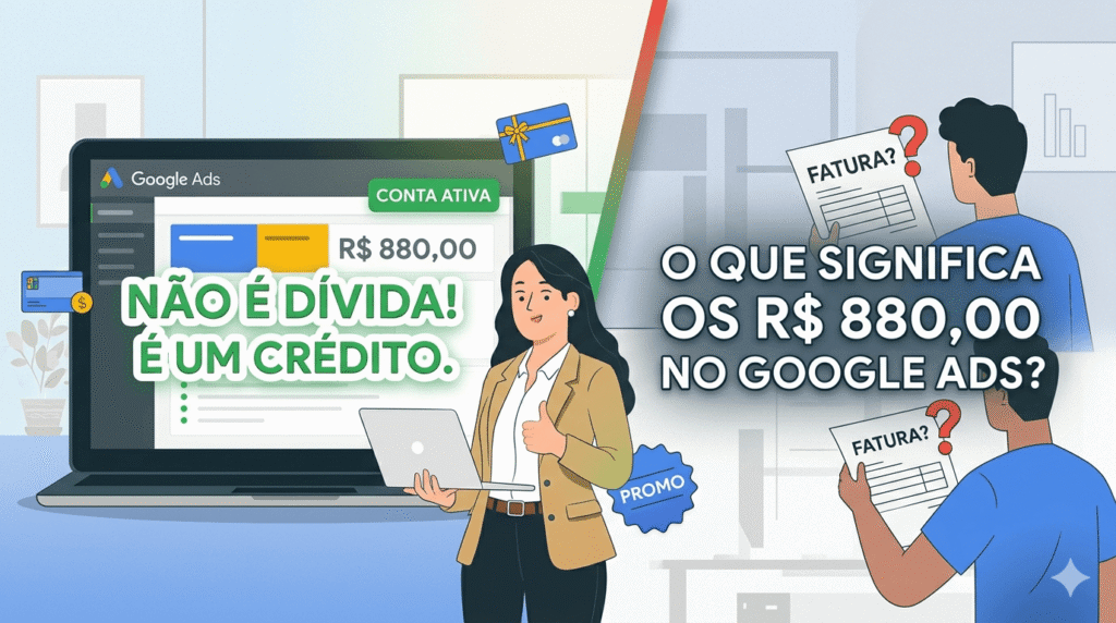Dívida no Google Ads? Entenda o bônus de R$ 880,00