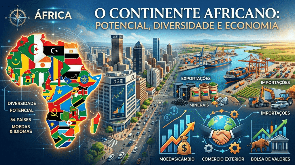 O Continente Africano: Potencial, Diversidade e Economia