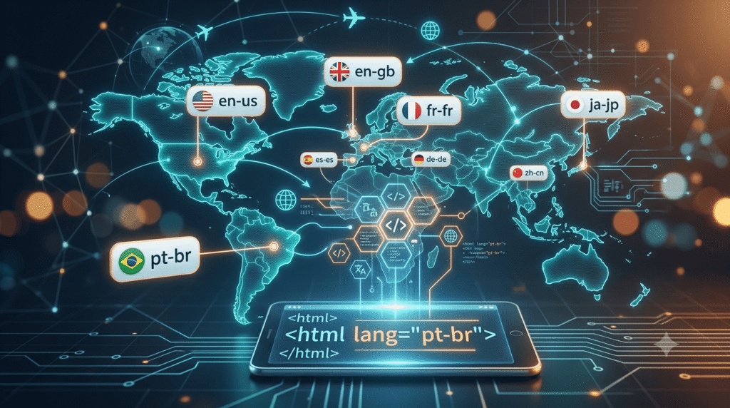 O que é a padronização de idiomas (ex: pt-br) em URLs?